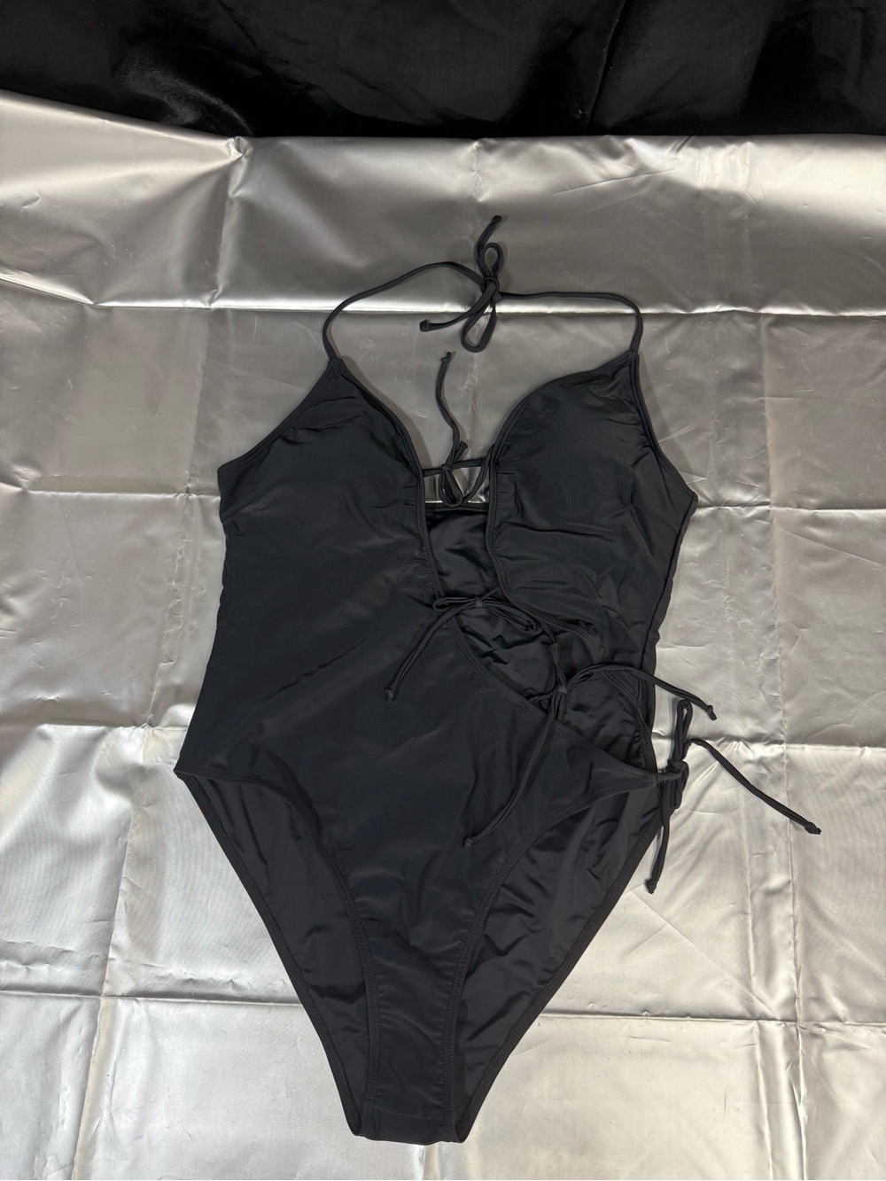 Blacki One-Piece Lace-Up Swimsuit XL